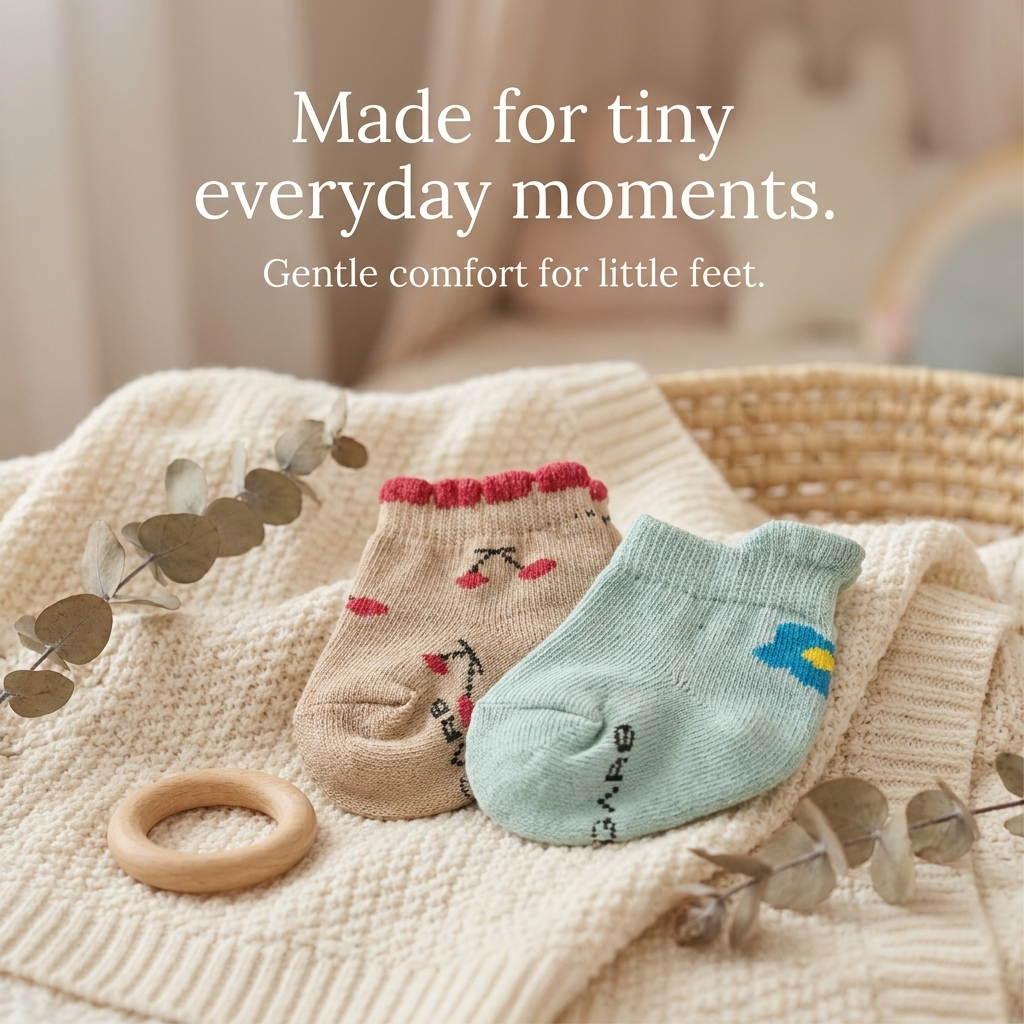 Soft Baby Socks Combo Set for Newborn gifts, Boy & Girl