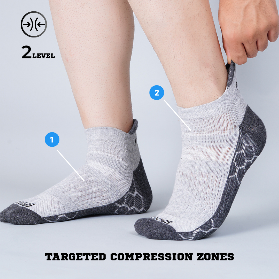 Pro+ PowerFit Athlete-Grade Performance Compression Sports Socks
