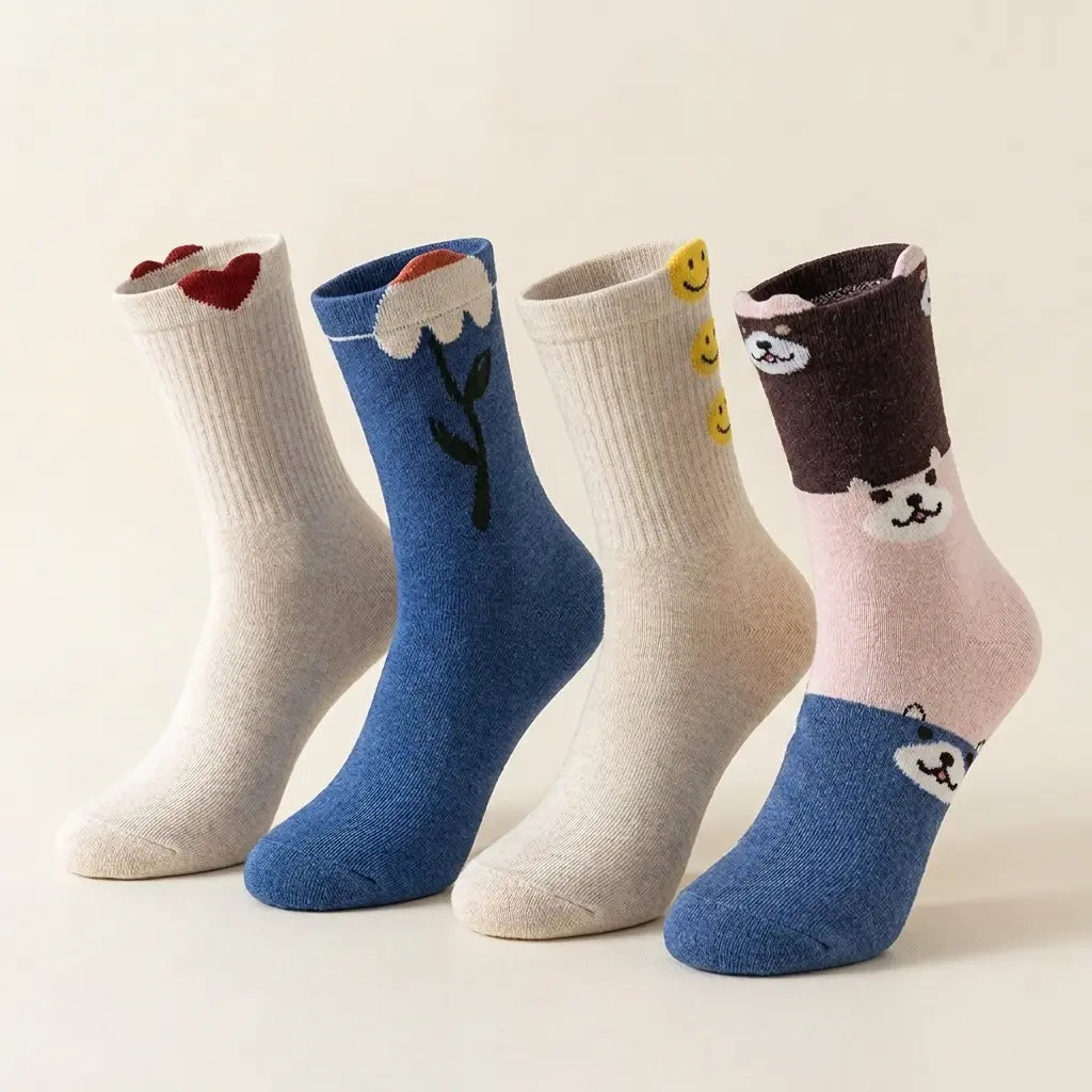 Pinteresty Women Socks - Soft and Breathable